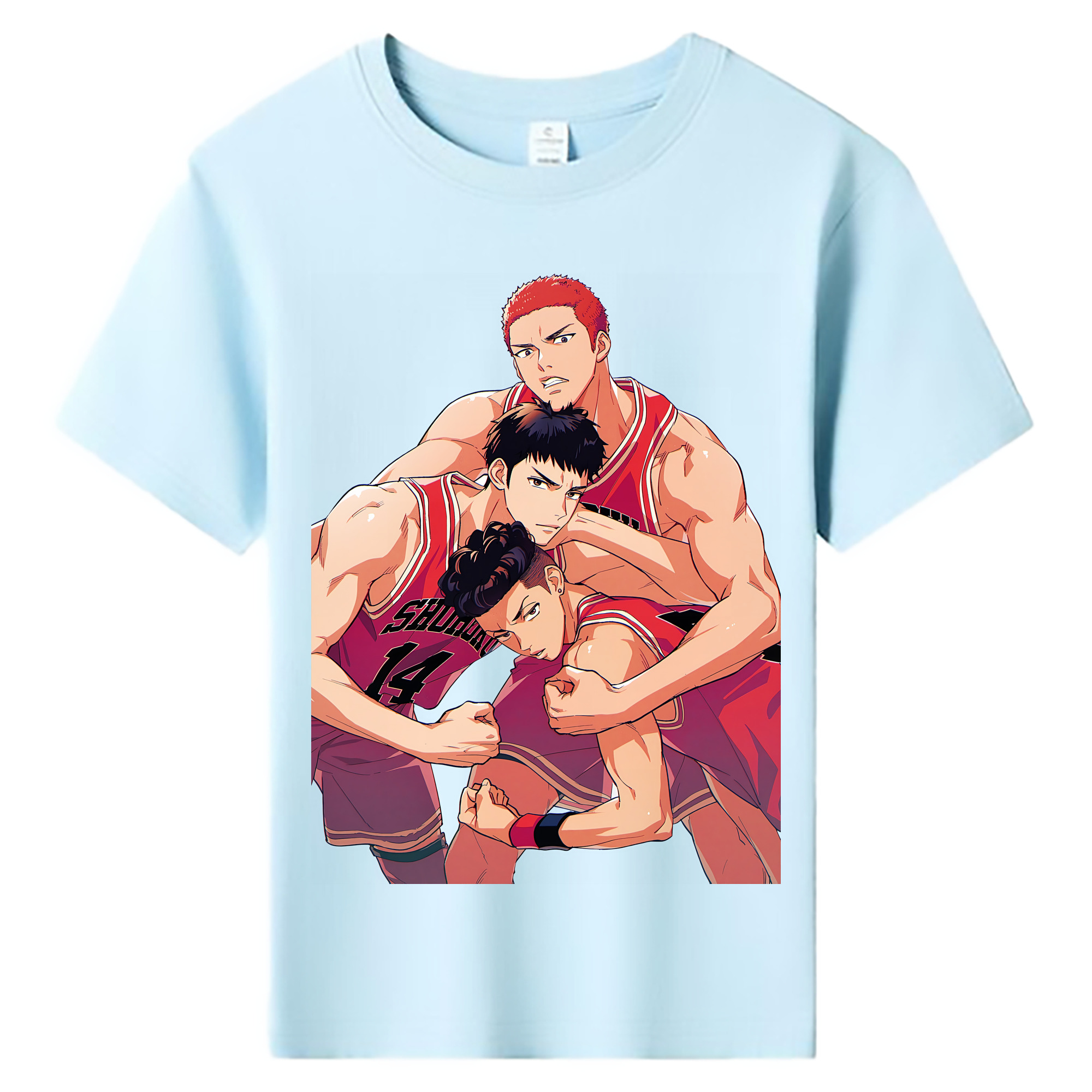 （画像用） SLAM DUNK／スラムダンク 綿100％キッズTシャツ（フロントプリント）